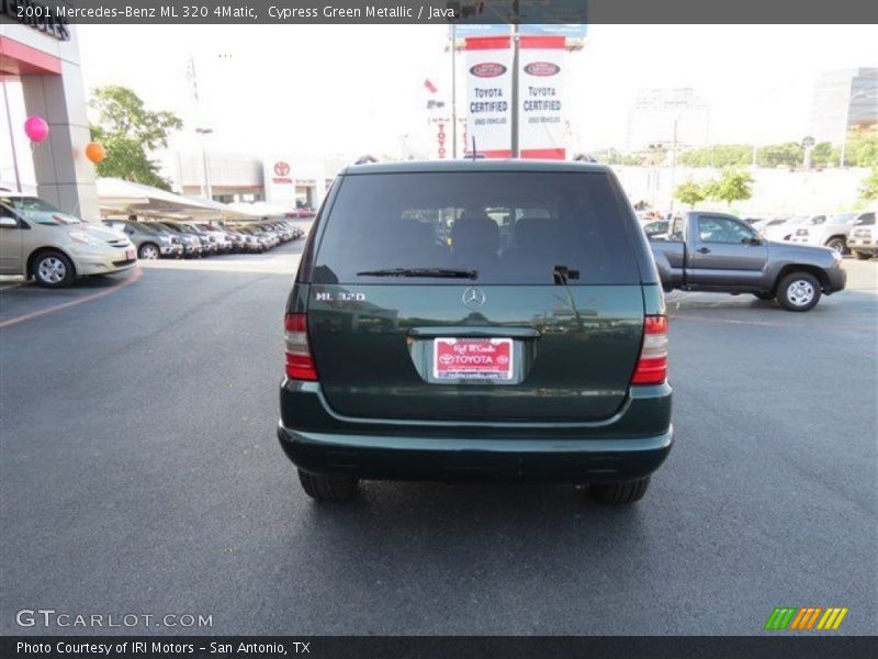 Cypress Green Metallic / Java 2001 Mercedes-Benz ML 320 4Matic