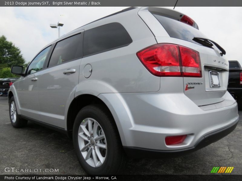 Bright Silver Metallic / Black 2013 Dodge Journey SXT