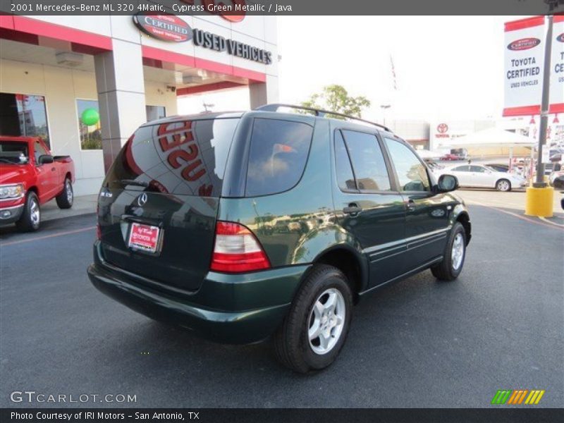Cypress Green Metallic / Java 2001 Mercedes-Benz ML 320 4Matic