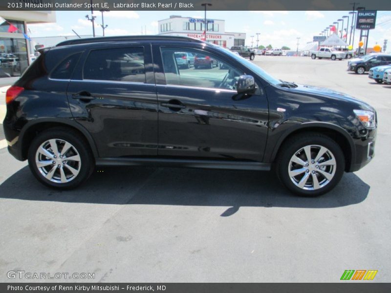 Labrador Black Pearl / Black 2013 Mitsubishi Outlander Sport LE