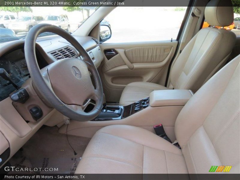 Cypress Green Metallic / Java 2001 Mercedes-Benz ML 320 4Matic