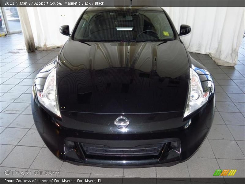 Magnetic Black / Black 2011 Nissan 370Z Sport Coupe