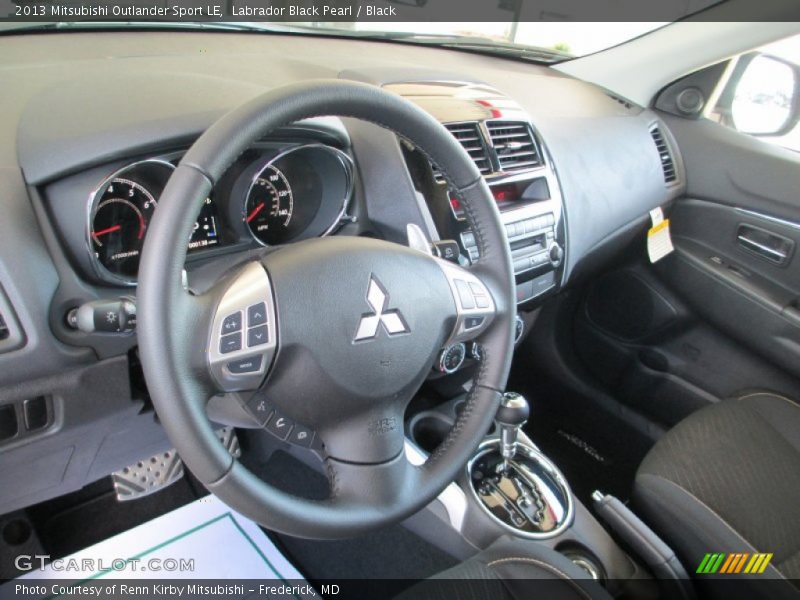 Labrador Black Pearl / Black 2013 Mitsubishi Outlander Sport LE