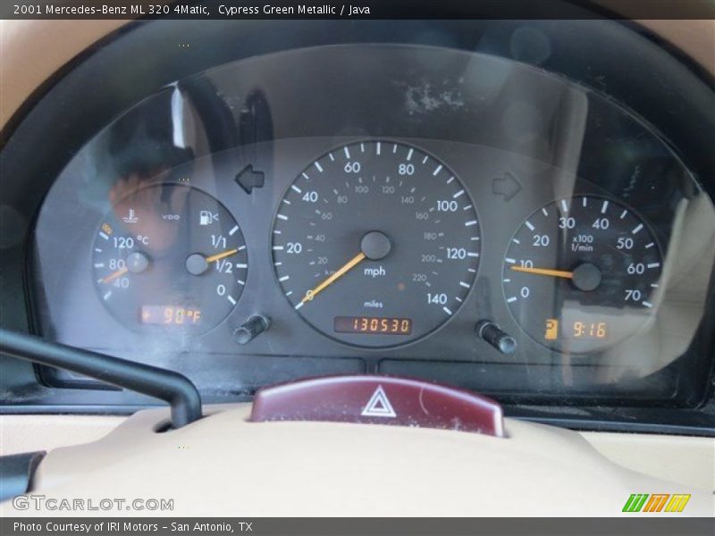 Cypress Green Metallic / Java 2001 Mercedes-Benz ML 320 4Matic