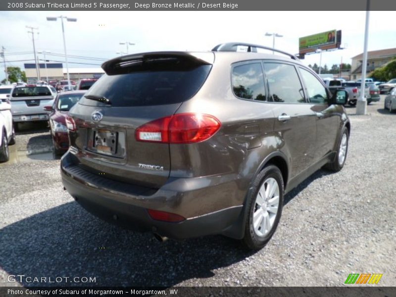 Deep Bronze Metallic / Desert Beige 2008 Subaru Tribeca Limited 5 Passenger