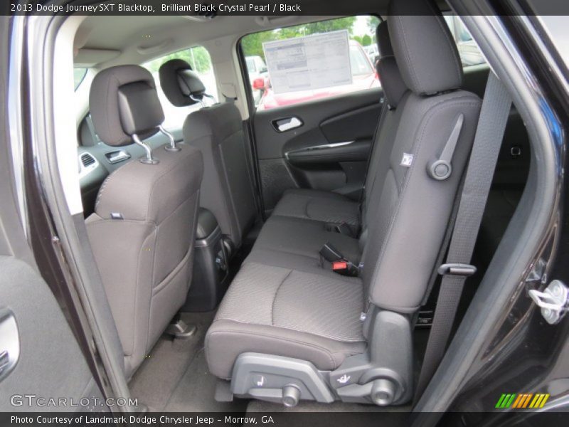 Brilliant Black Crystal Pearl / Black 2013 Dodge Journey SXT Blacktop