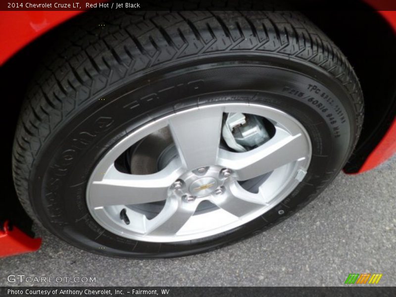 Red Hot / Jet Black 2014 Chevrolet Cruze LT