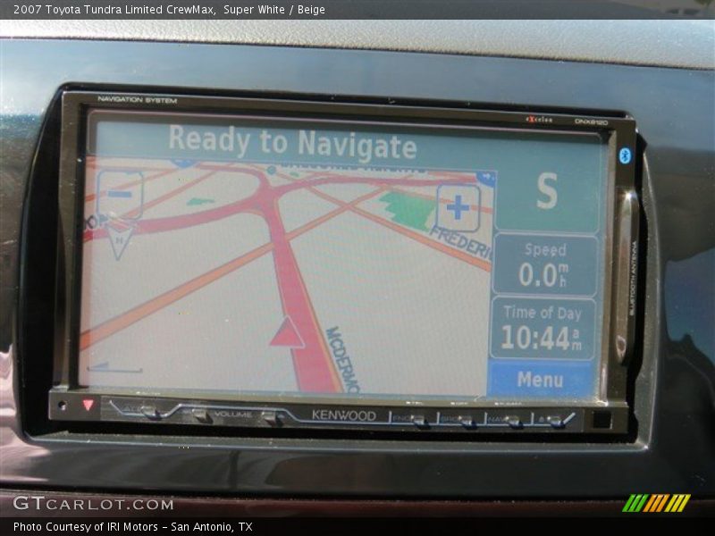 Super White / Beige 2007 Toyota Tundra Limited CrewMax