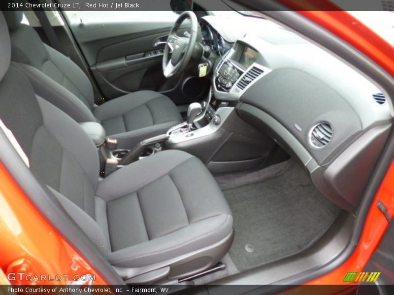 Red Hot / Jet Black 2014 Chevrolet Cruze LT