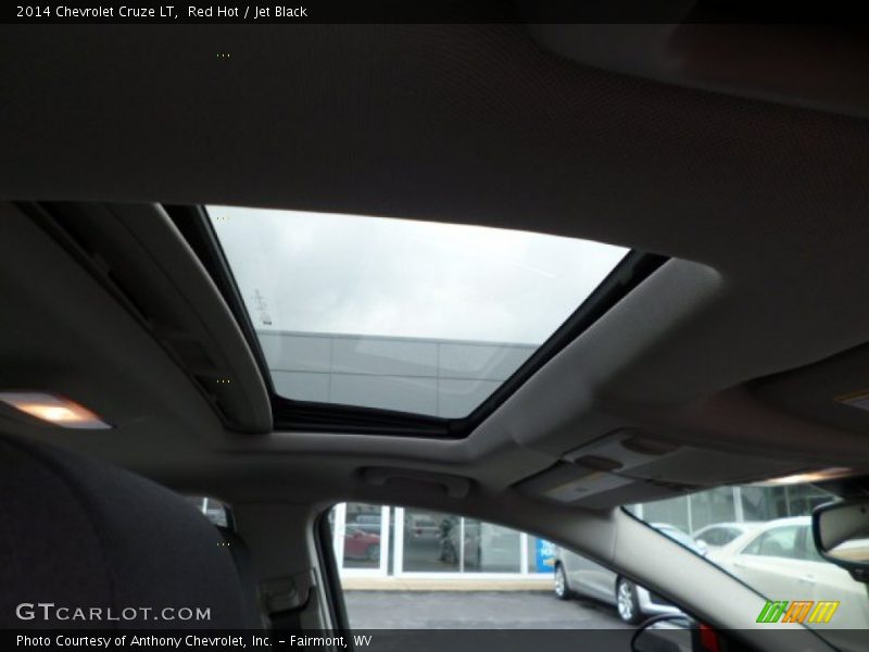 Red Hot / Jet Black 2014 Chevrolet Cruze LT