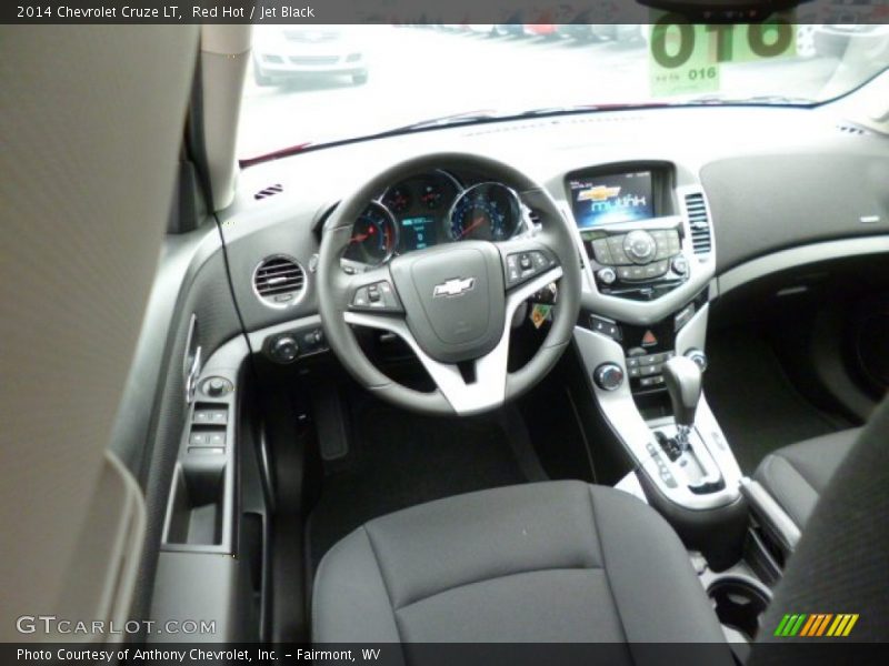 Red Hot / Jet Black 2014 Chevrolet Cruze LT