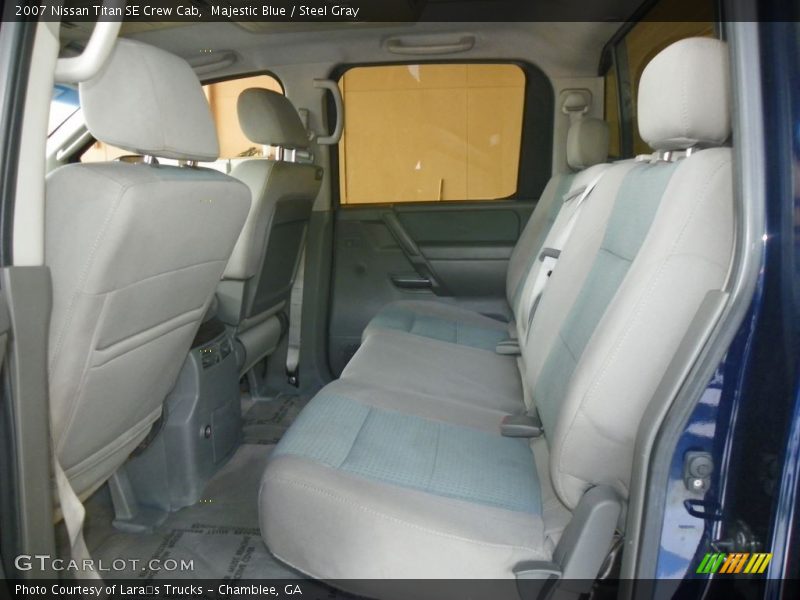 Majestic Blue / Steel Gray 2007 Nissan Titan SE Crew Cab