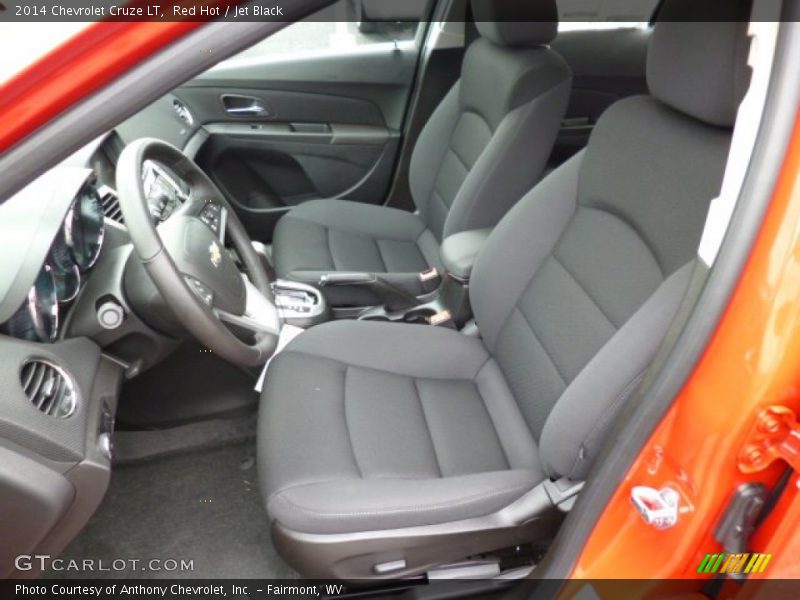 Red Hot / Jet Black 2014 Chevrolet Cruze LT