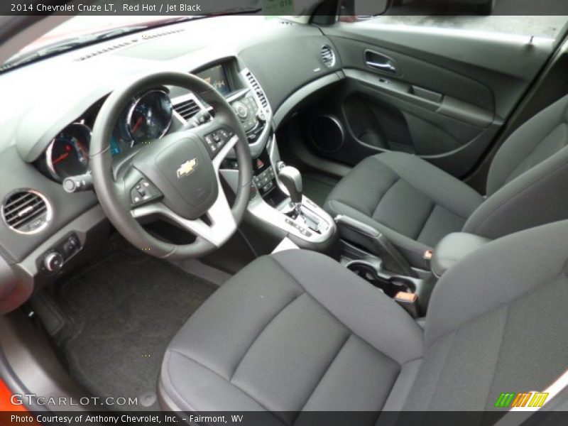 Red Hot / Jet Black 2014 Chevrolet Cruze LT