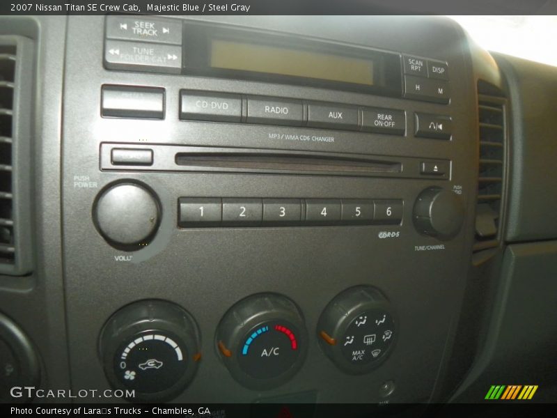 Majestic Blue / Steel Gray 2007 Nissan Titan SE Crew Cab