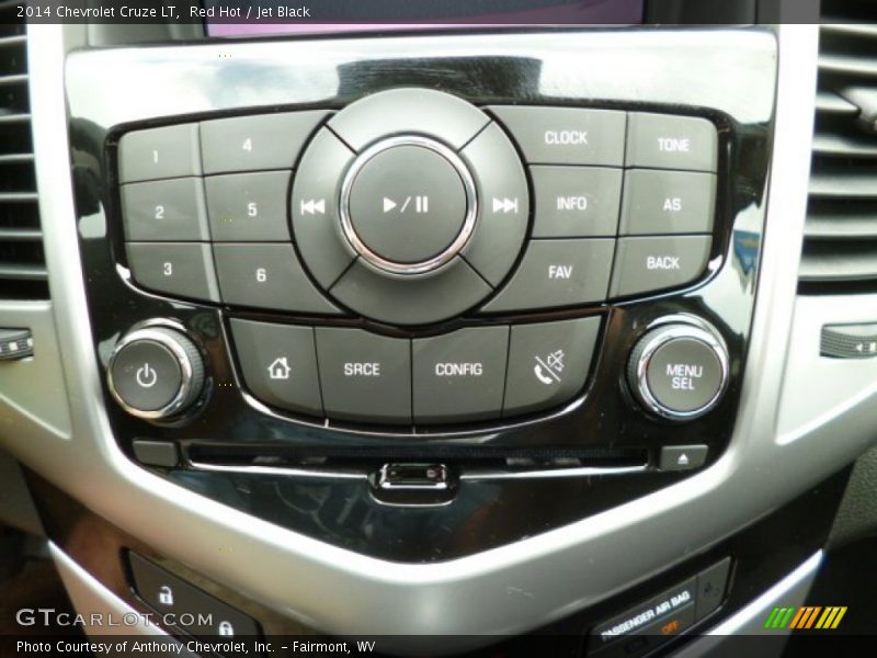 Red Hot / Jet Black 2014 Chevrolet Cruze LT
