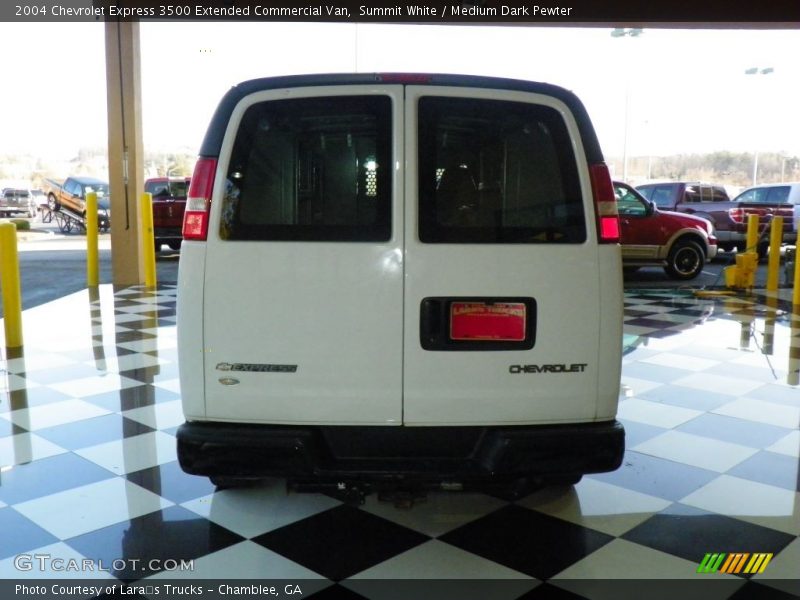 Summit White / Medium Dark Pewter 2004 Chevrolet Express 3500 Extended Commercial Van