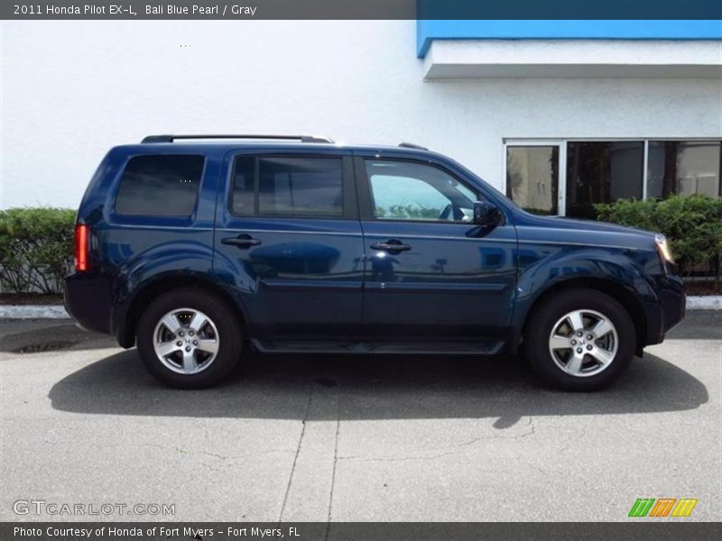 Bali Blue Pearl / Gray 2011 Honda Pilot EX-L