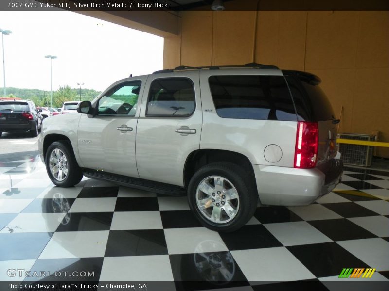 Silver Birch Metallic / Ebony Black 2007 GMC Yukon SLT