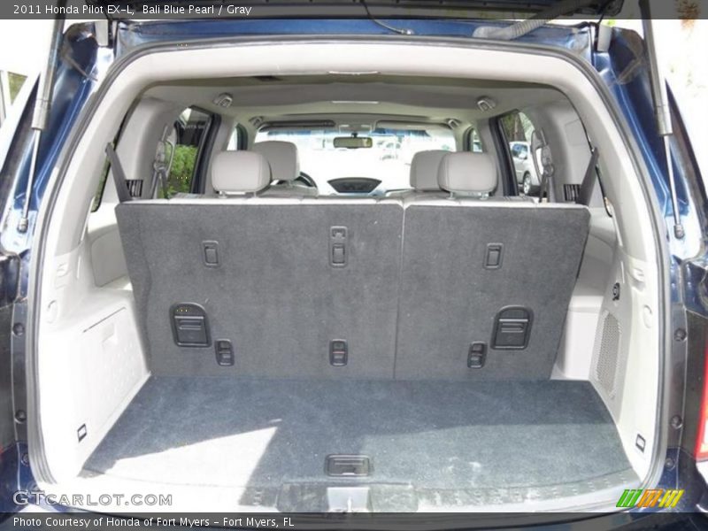 Bali Blue Pearl / Gray 2011 Honda Pilot EX-L