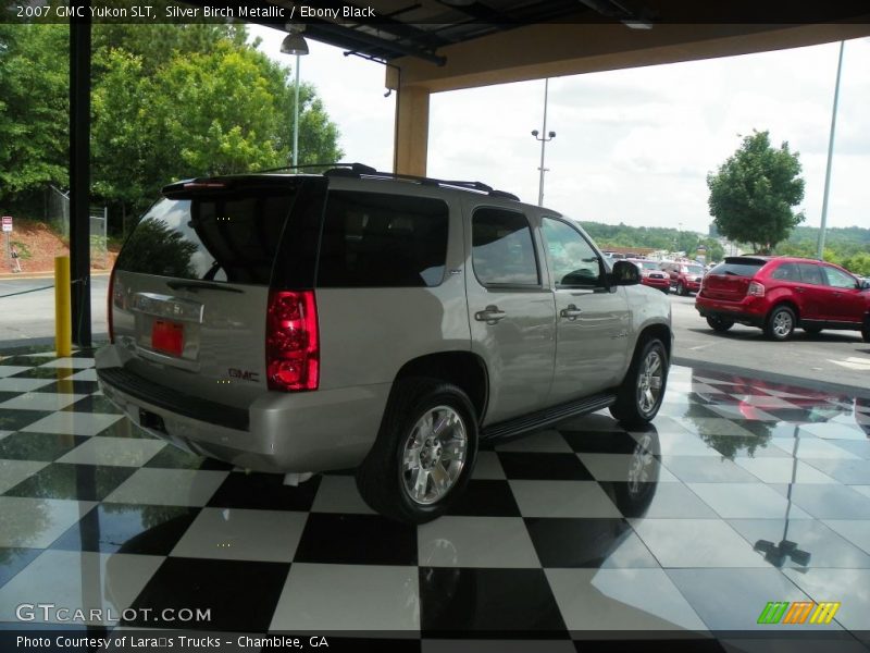 Silver Birch Metallic / Ebony Black 2007 GMC Yukon SLT
