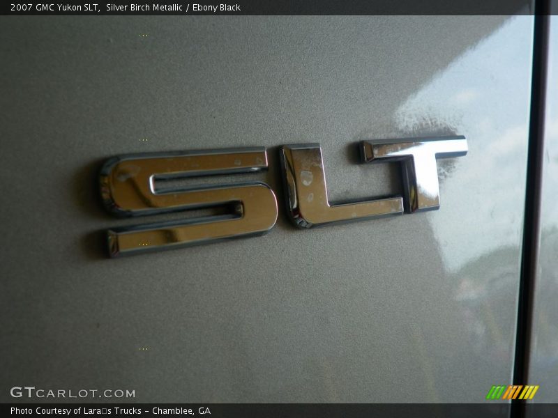 Silver Birch Metallic / Ebony Black 2007 GMC Yukon SLT