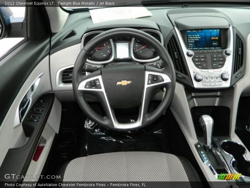 Twilight Blue Metallic / Jet Black 2012 Chevrolet Equinox LT