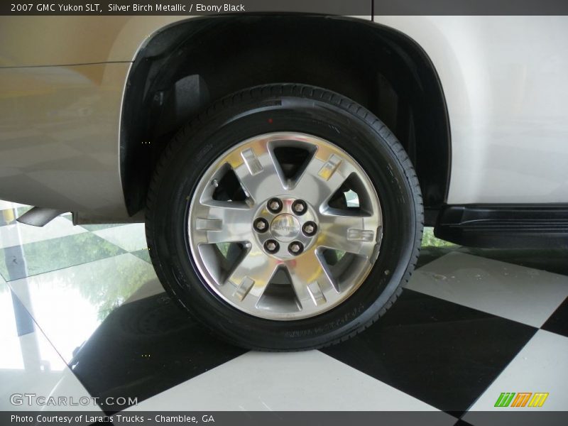 Silver Birch Metallic / Ebony Black 2007 GMC Yukon SLT