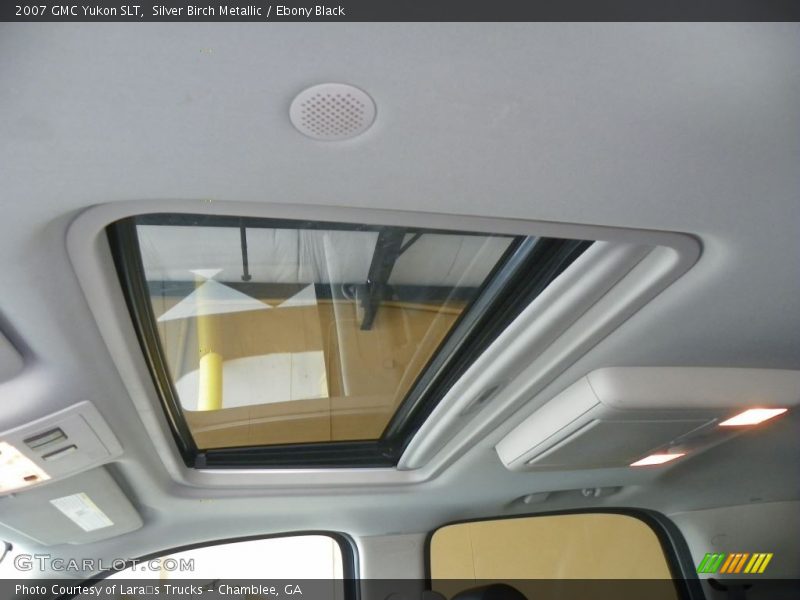 Silver Birch Metallic / Ebony Black 2007 GMC Yukon SLT