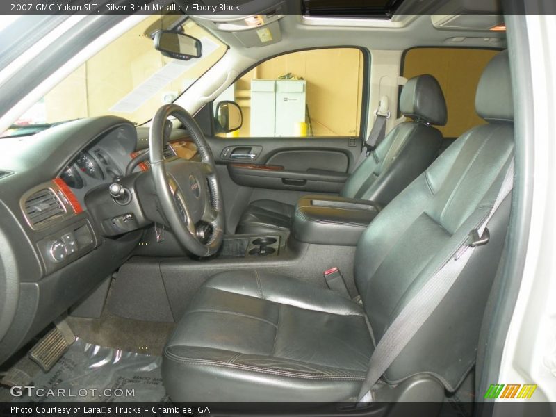 Silver Birch Metallic / Ebony Black 2007 GMC Yukon SLT