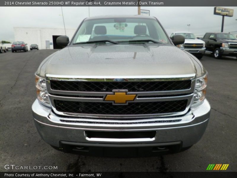  2014 Silverado 2500HD WT Regular Cab 4x4 Graystone Metallic