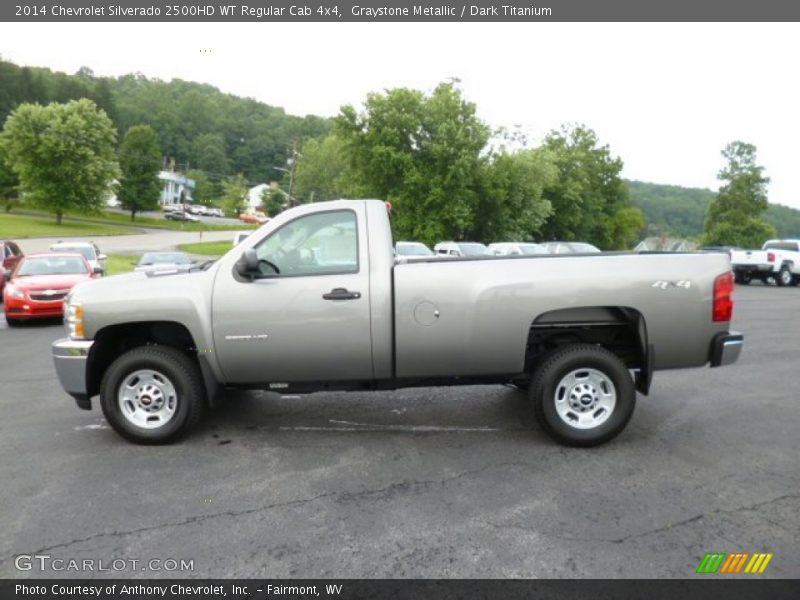  2014 Silverado 2500HD WT Regular Cab 4x4 Graystone Metallic