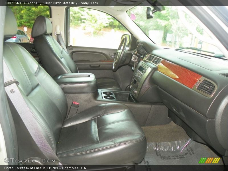 Silver Birch Metallic / Ebony Black 2007 GMC Yukon SLT