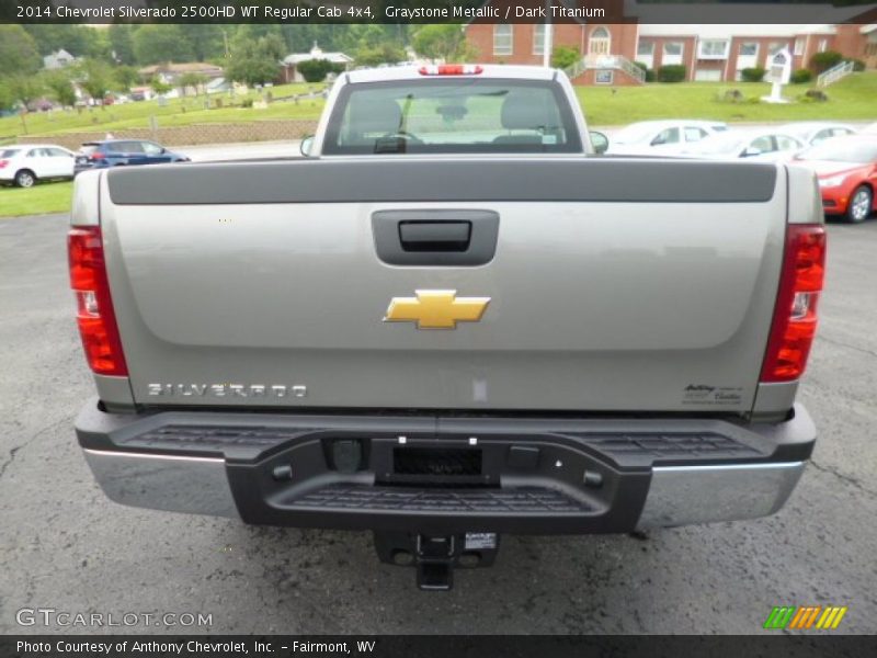 Graystone Metallic / Dark Titanium 2014 Chevrolet Silverado 2500HD WT Regular Cab 4x4