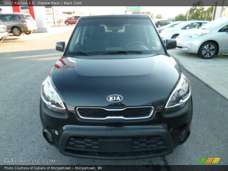 Shadow Black / Black Cloth 2012 Kia Soul 1.6
