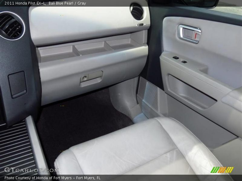 Bali Blue Pearl / Gray 2011 Honda Pilot EX-L