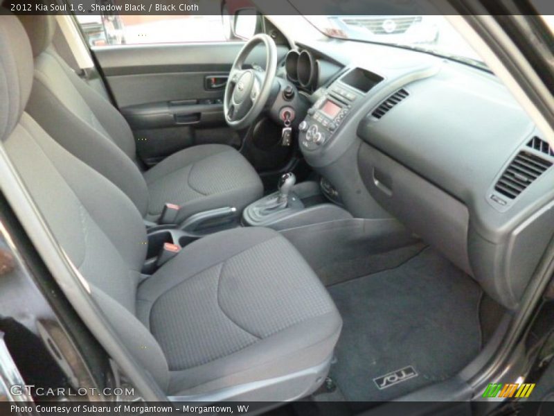 Shadow Black / Black Cloth 2012 Kia Soul 1.6