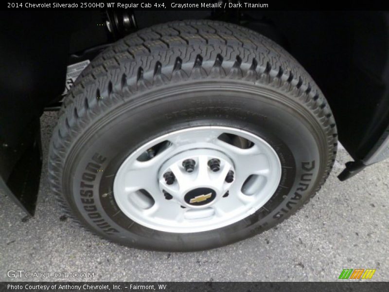 Graystone Metallic / Dark Titanium 2014 Chevrolet Silverado 2500HD WT Regular Cab 4x4