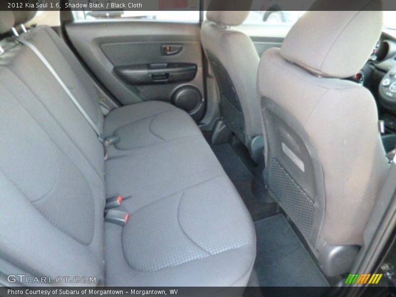 Shadow Black / Black Cloth 2012 Kia Soul 1.6