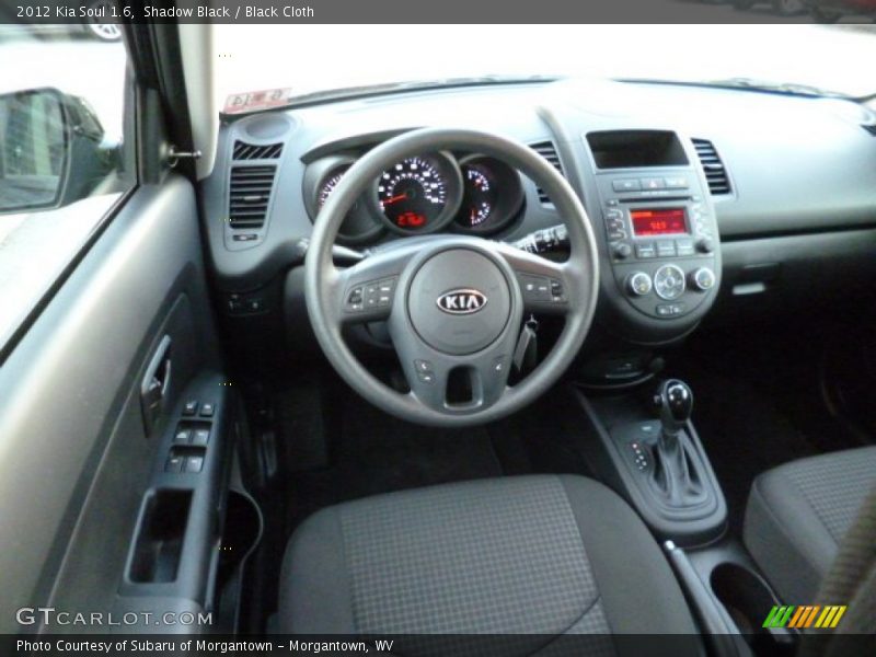 Shadow Black / Black Cloth 2012 Kia Soul 1.6
