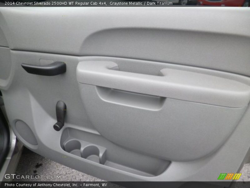 Graystone Metallic / Dark Titanium 2014 Chevrolet Silverado 2500HD WT Regular Cab 4x4