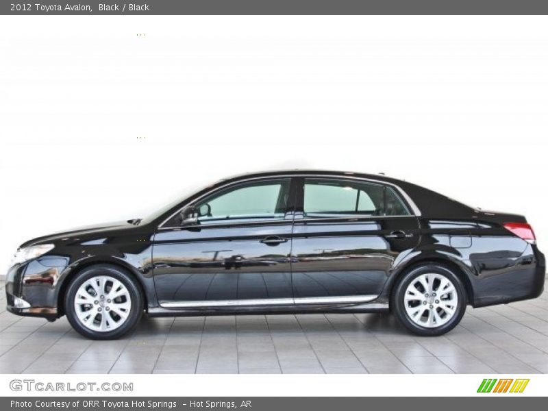 Black / Black 2012 Toyota Avalon