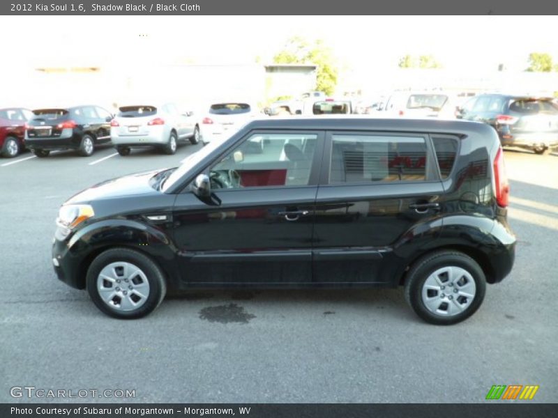 Shadow Black / Black Cloth 2012 Kia Soul 1.6
