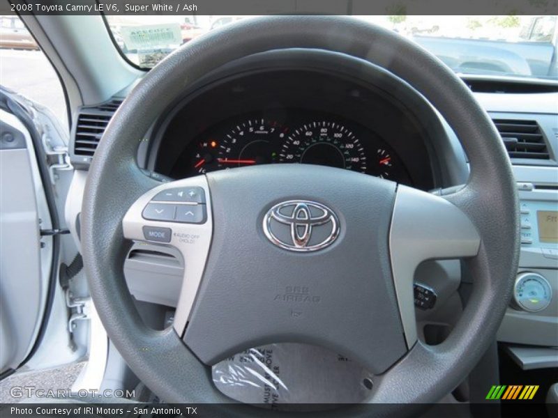 Super White / Ash 2008 Toyota Camry LE V6