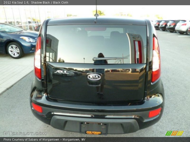 Shadow Black / Black Cloth 2012 Kia Soul 1.6