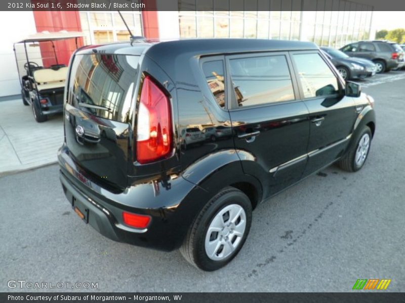 Shadow Black / Black Cloth 2012 Kia Soul 1.6