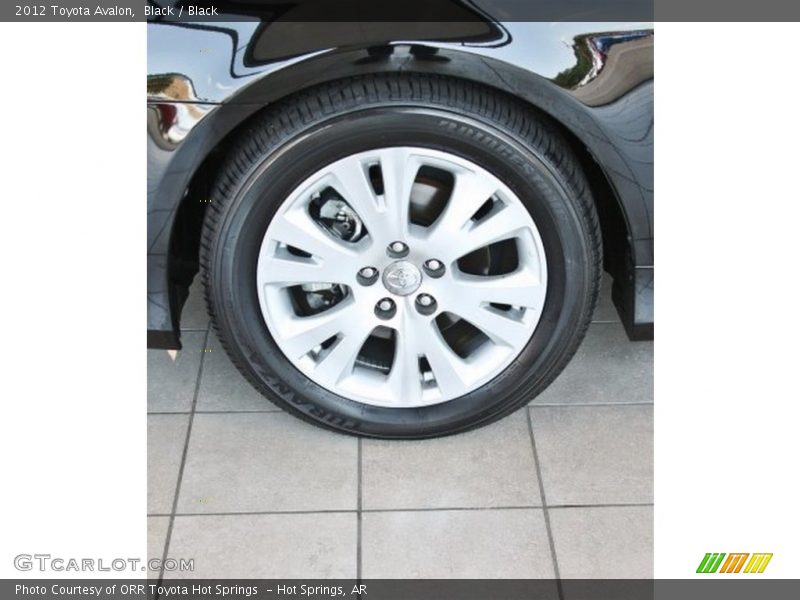 Black / Black 2012 Toyota Avalon