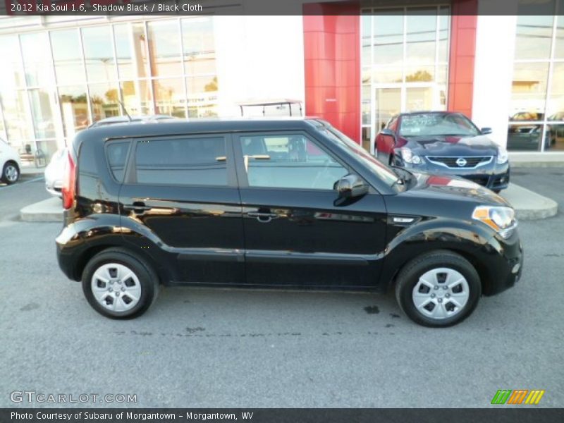 Shadow Black / Black Cloth 2012 Kia Soul 1.6
