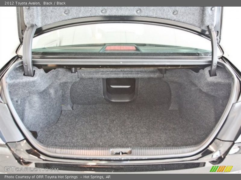 Black / Black 2012 Toyota Avalon