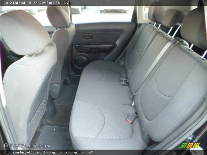 Shadow Black / Black Cloth 2012 Kia Soul 1.6